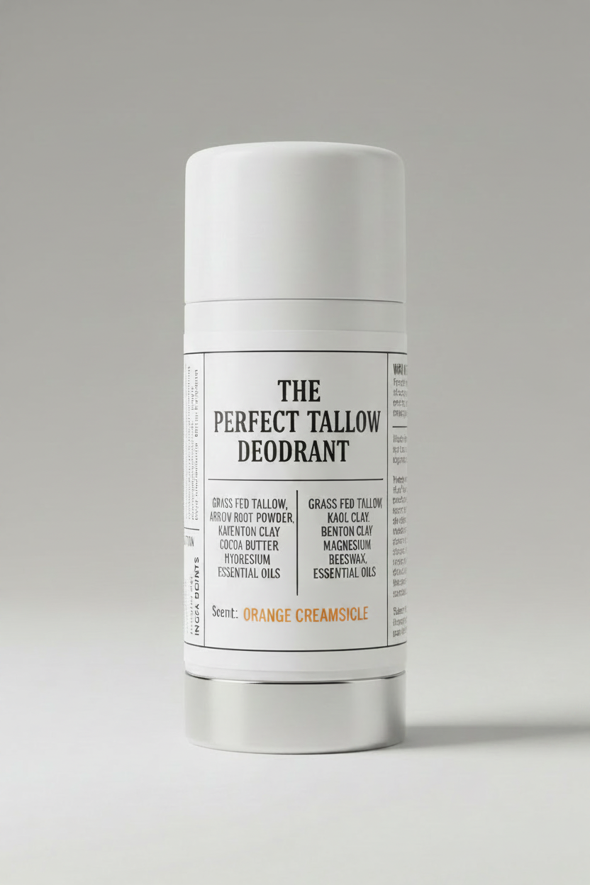 The Perfect Tallow Deodorant - Orange Creamsicle
